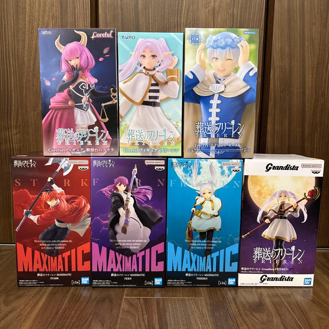 葬送のフリーレン 7体セット フリーレン/フェルン/シュタルク/ヒンメル/アウラ