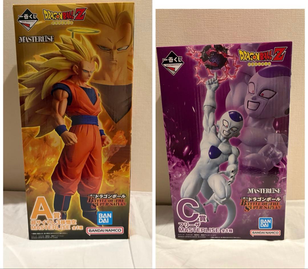 一番くじ ドラゴンボール A賞 超サイヤ人3孫悟空 C賞フリーザ 他9点　計11