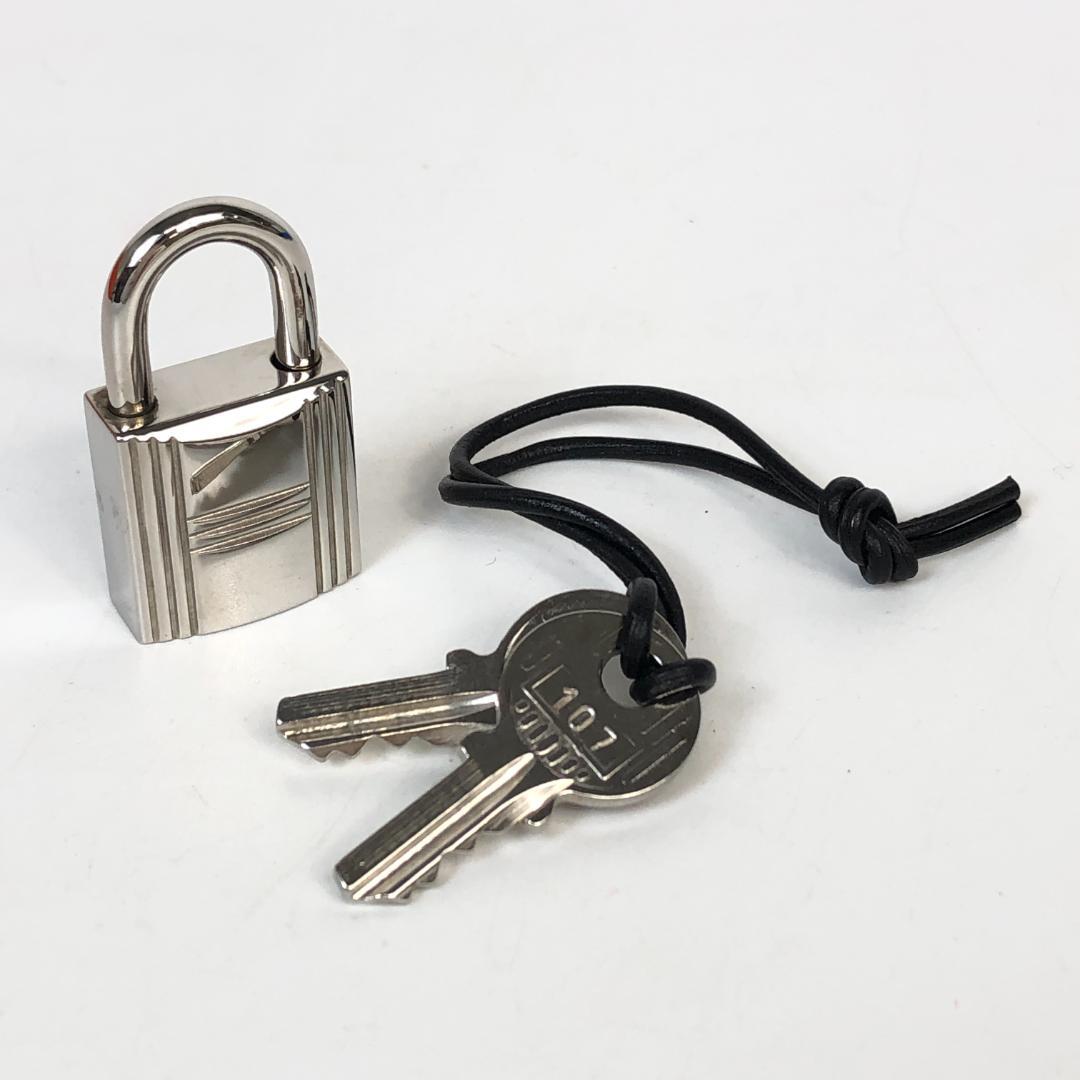 9F320/エルメス/カデナ/鍵/キー/パドロック/107番/バッグ付属品