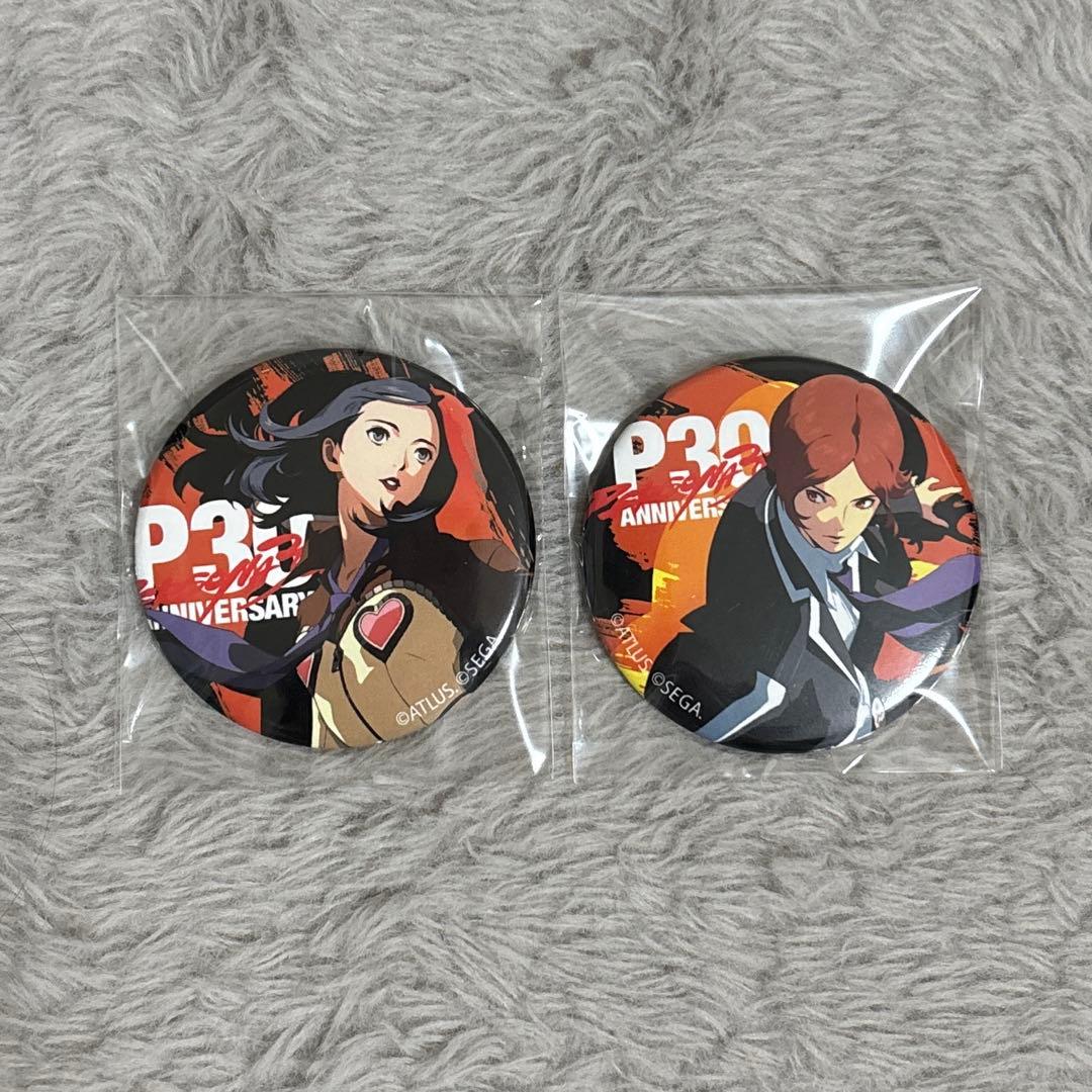 ペルソナ2罪罰 達哉、舞耶 ペルソナ30th ポップアップ 缶バッジ - メルカリ