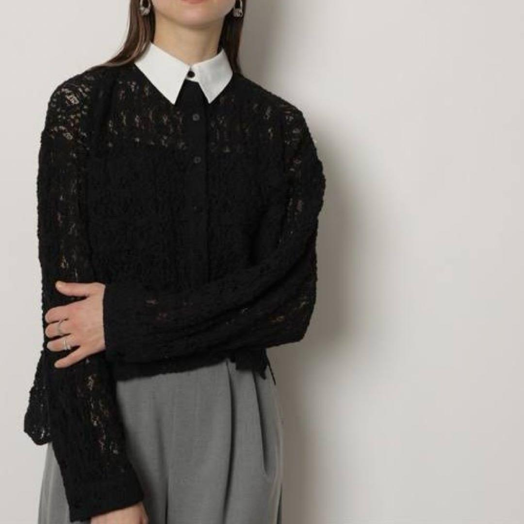 【25SS】cadune カデュネ　シャツ ブラウス レース