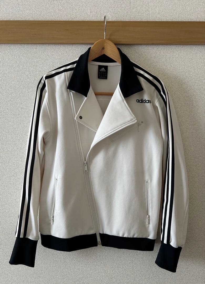 adidas ライダースジャケット ジャージ