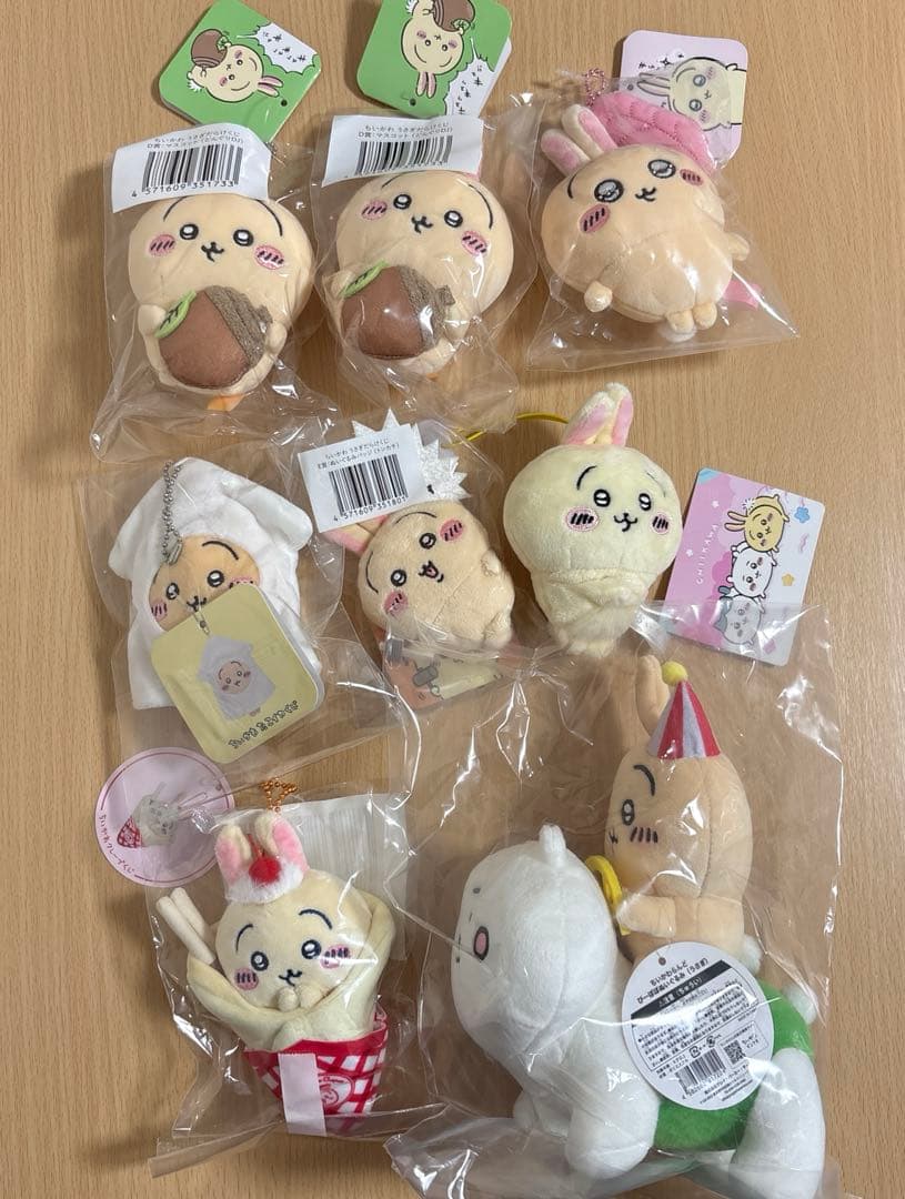 ちいかわ うさぎ マスコット ぬいぐるみ まとめ売り ちいかわ うさぎ ぬいぐるみ マスコット まとめセット - メルカリ