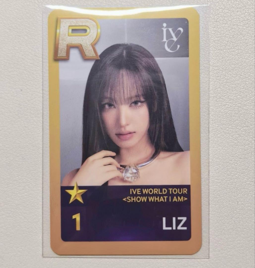 IVE リズ ワルツ ライブ ソウルコン SUPERSTAR 限定 トレカ IVE リズ ワルツ ライブ ソウルコン SUPERSTAR 限定 トレカ - メルカリ