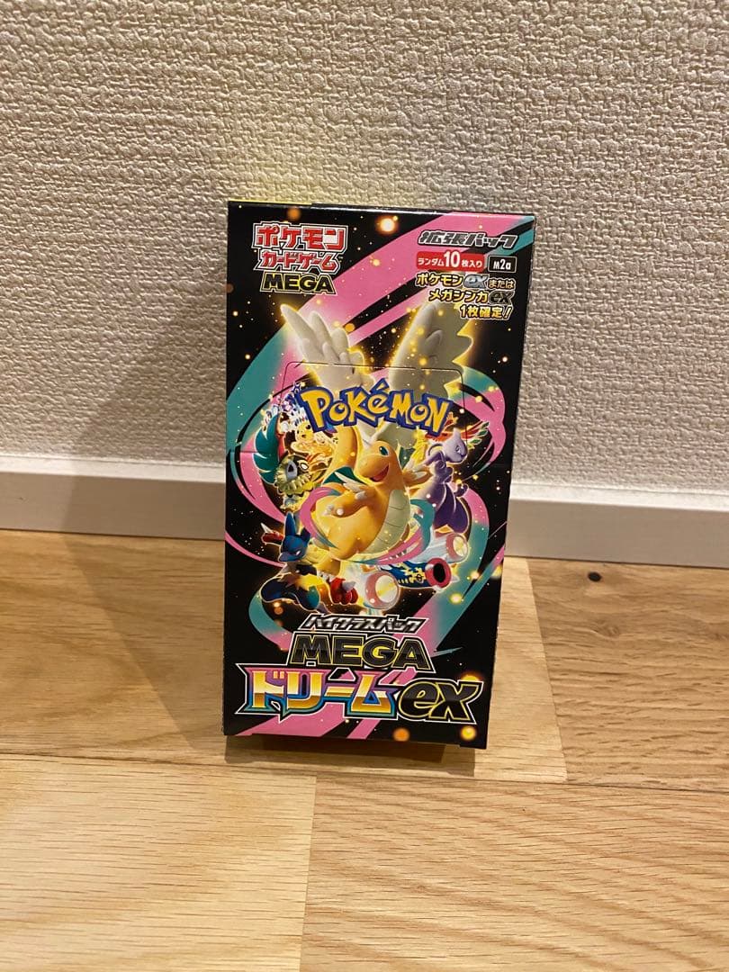 シュリンクなしポケモンカードMEGA ハイクラスパック　ドリーム ex　1BOX