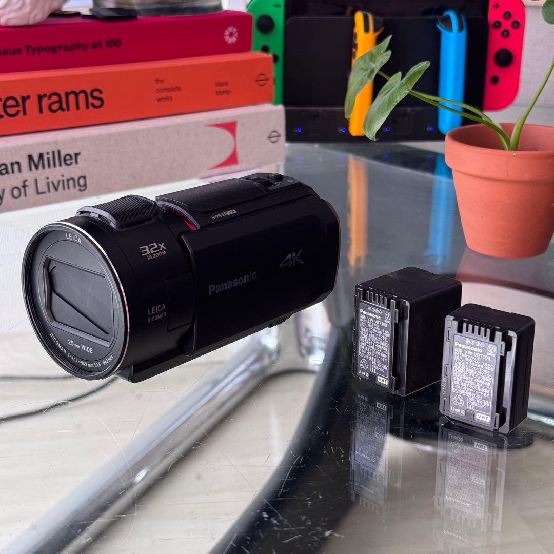 【超格安・早い者勝ち】Panasonic HC-VX2MS 4K ビデオカメラ