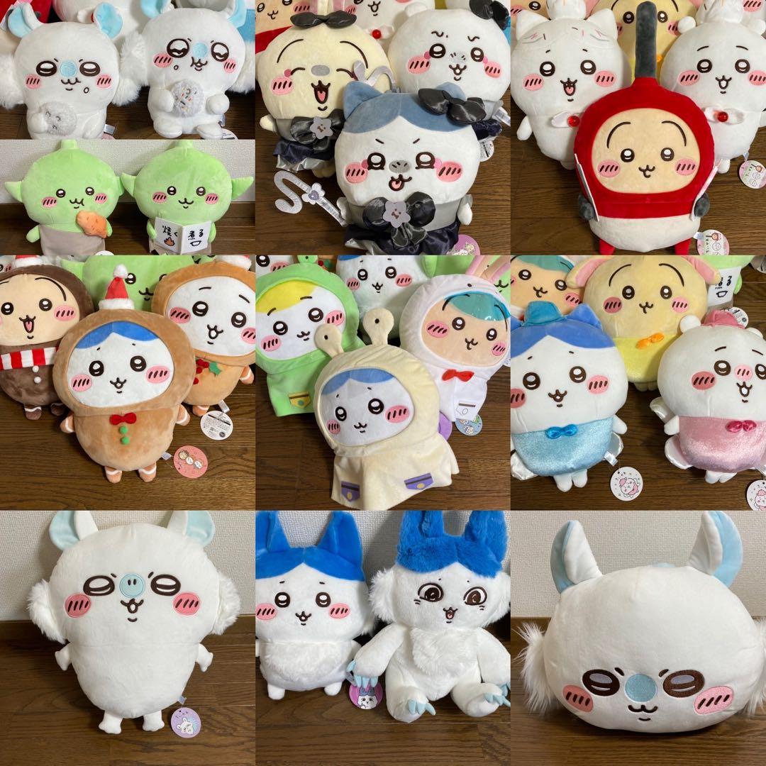 ちいかわ　ぬいぐるみ　まとめ売り23点　ハチワレ　うさぎ　モモンガ　ゴブリン