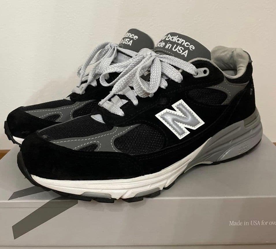 new balance MR993BK ニューバランス 993 25.5 MR993BK New Balance 993 Black Made in USA MiUSA (Men's) | eBay