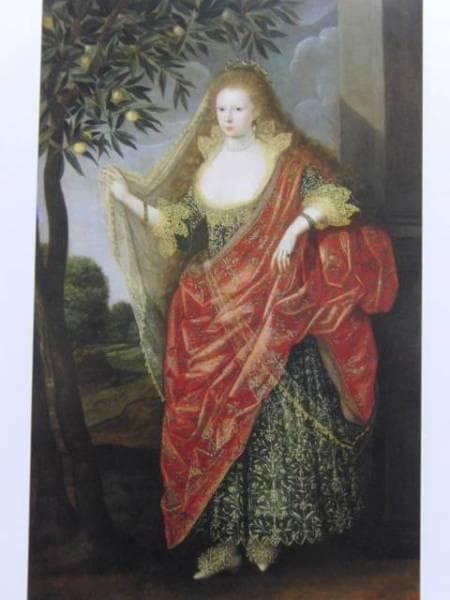 作者不明、タンフィールド夫人、エリザベスの肖像、希少な画集より