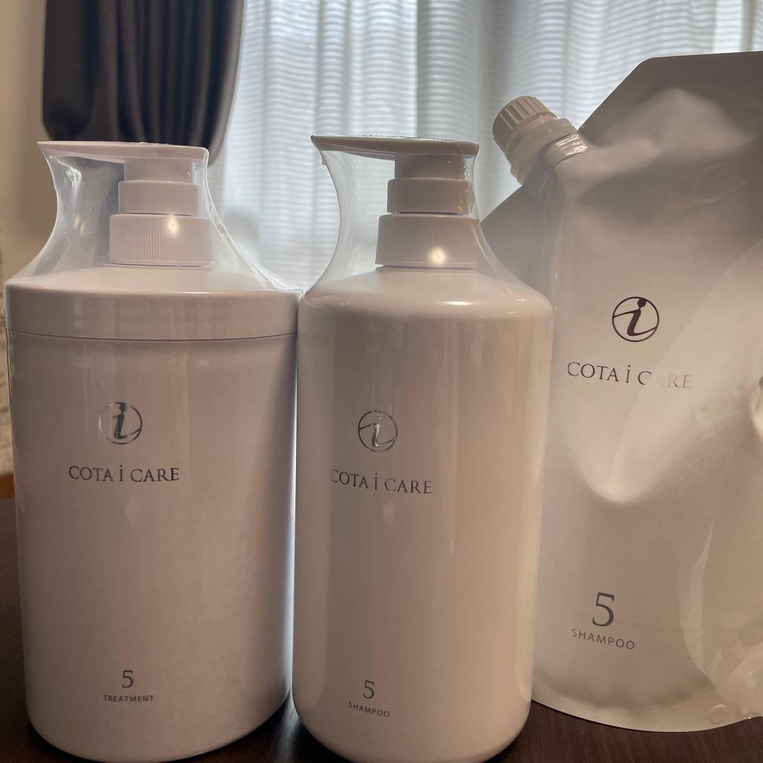 お得！新品COTA アイケアシャンプー5 & トリートメント5 セット　詰め替え