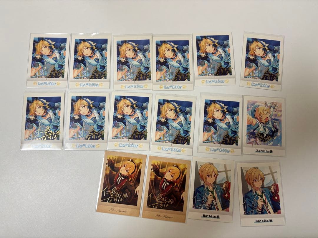 あんスタ 仁兎なずな パシャこれ ぱしゃっつ まとめ 箔押し あんスタ 仁兎なずな ぱしゃっつ ぱしゃこれ まとめ売り 箔押し - メルカリ