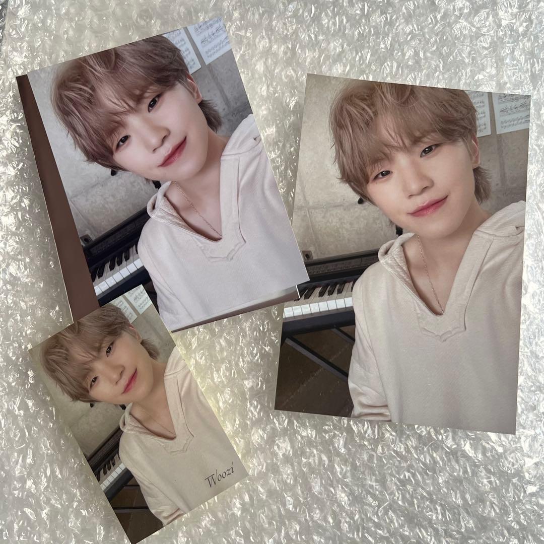 SEVENTEEN トレカ ステッカー ポスカ ウジ attacca 渋谷 特典