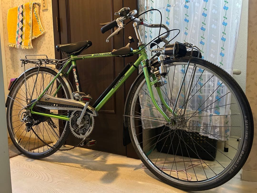 兵庫県より当時物！丸石自転車パーフェクトチェンジ　スーパーカー デコチャリです。 兵庫県より当時物！丸石自転車パーフェクトチェンジ スーパーカー