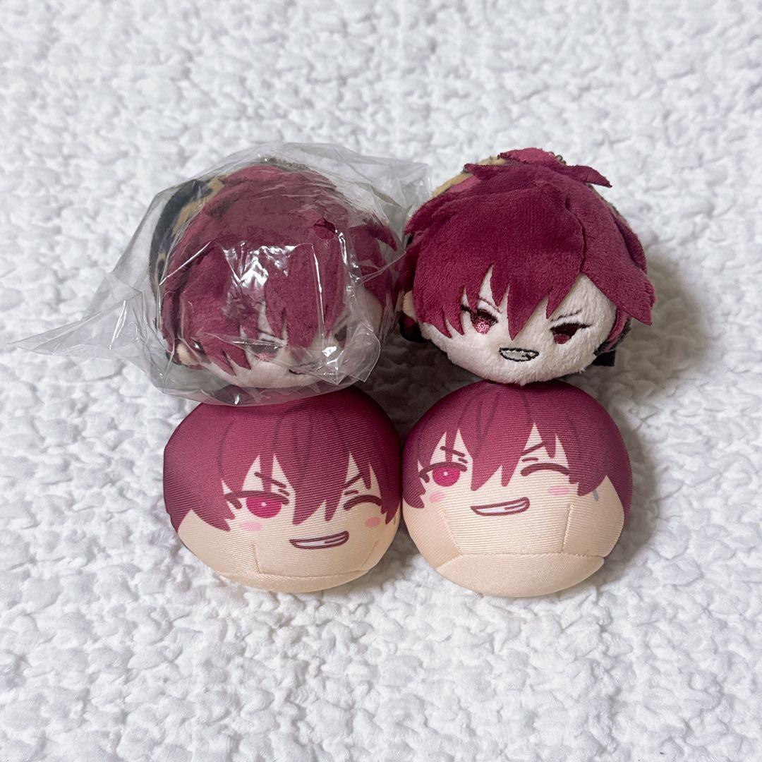 狗丸トウマ ぬいぐるみ マスコット 4点セット アイドリッシュセブン