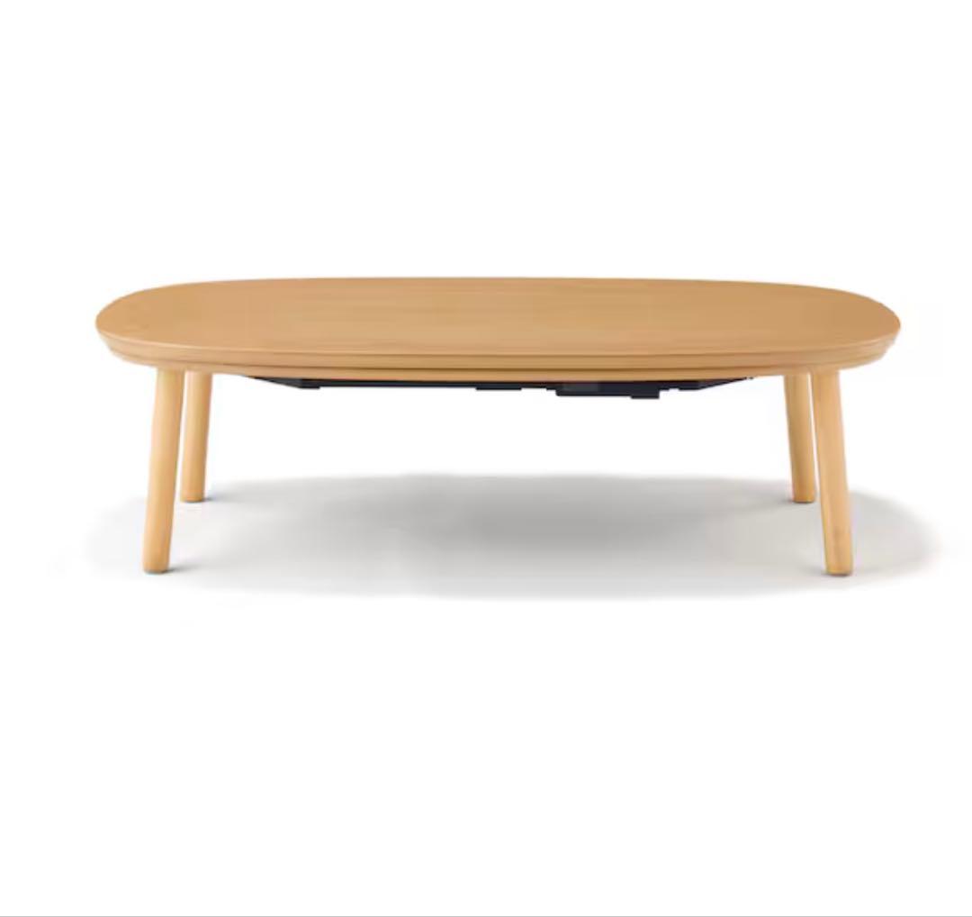 無印　こたつにもなるローテーブル　大