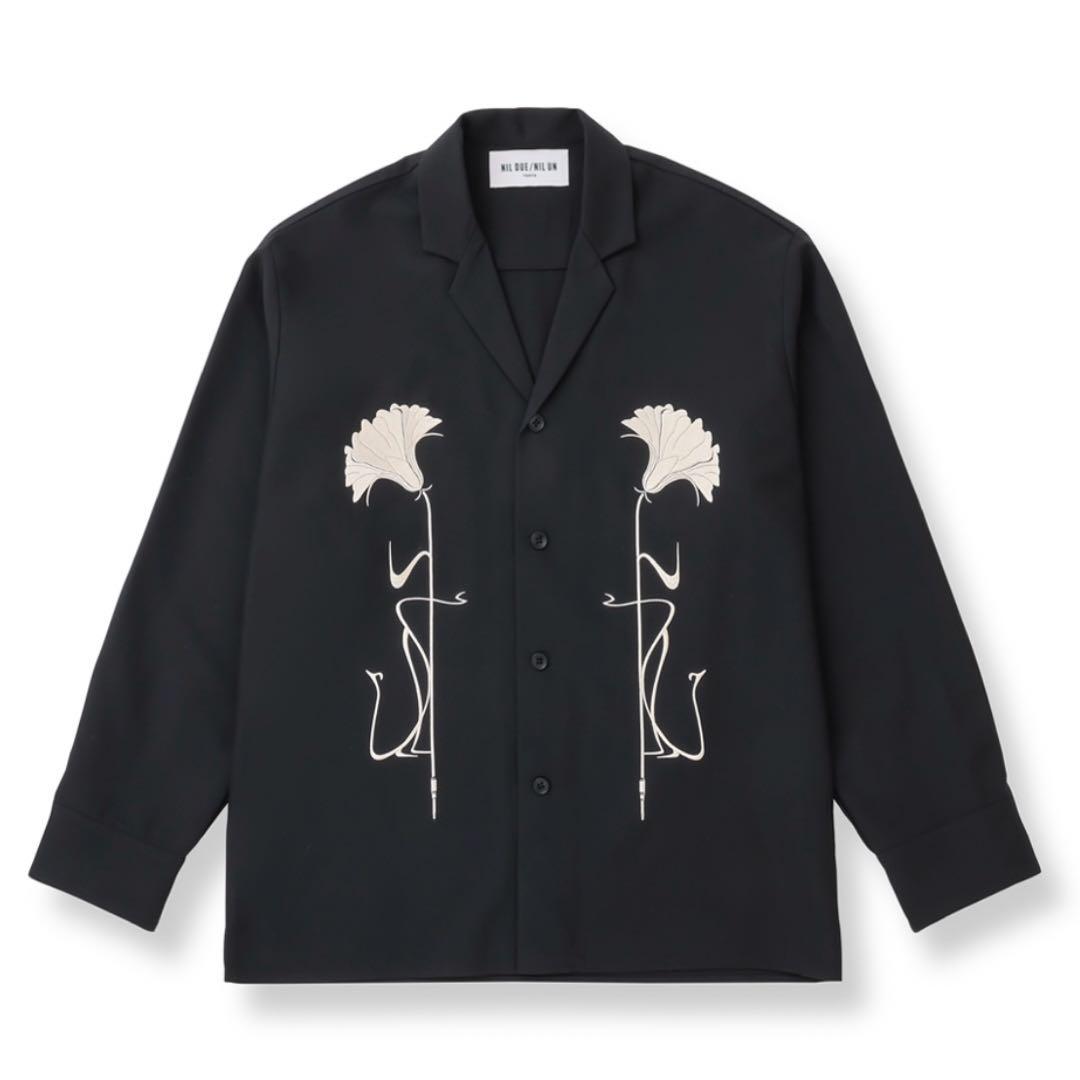 ミュージシャン NIL DUE/NIL UN TOKYO EMBROIDERY OC SHIRT