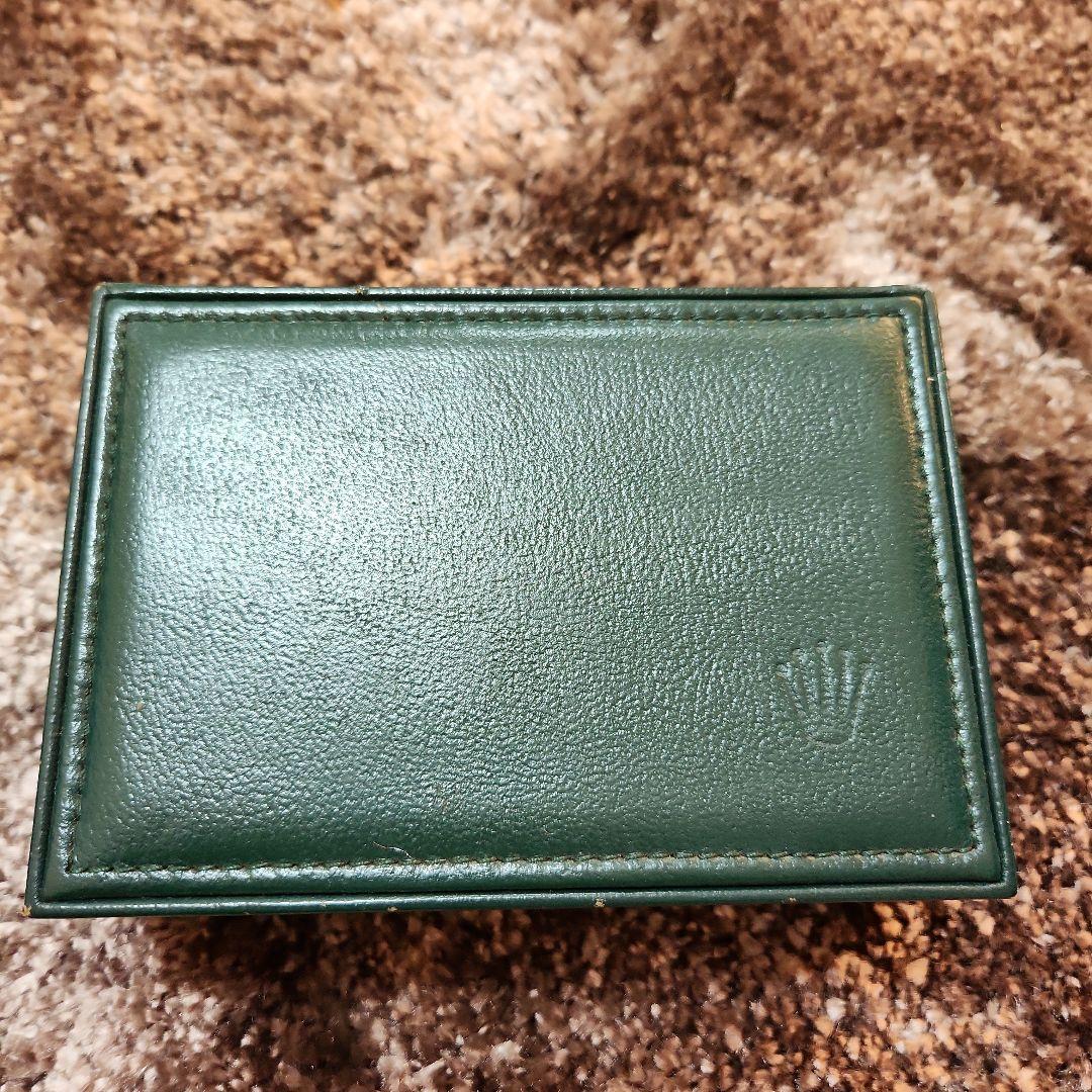 F⑥ロレックス 68.00.71 ROLEX 箱と レザーケース 緑 - メルカリ