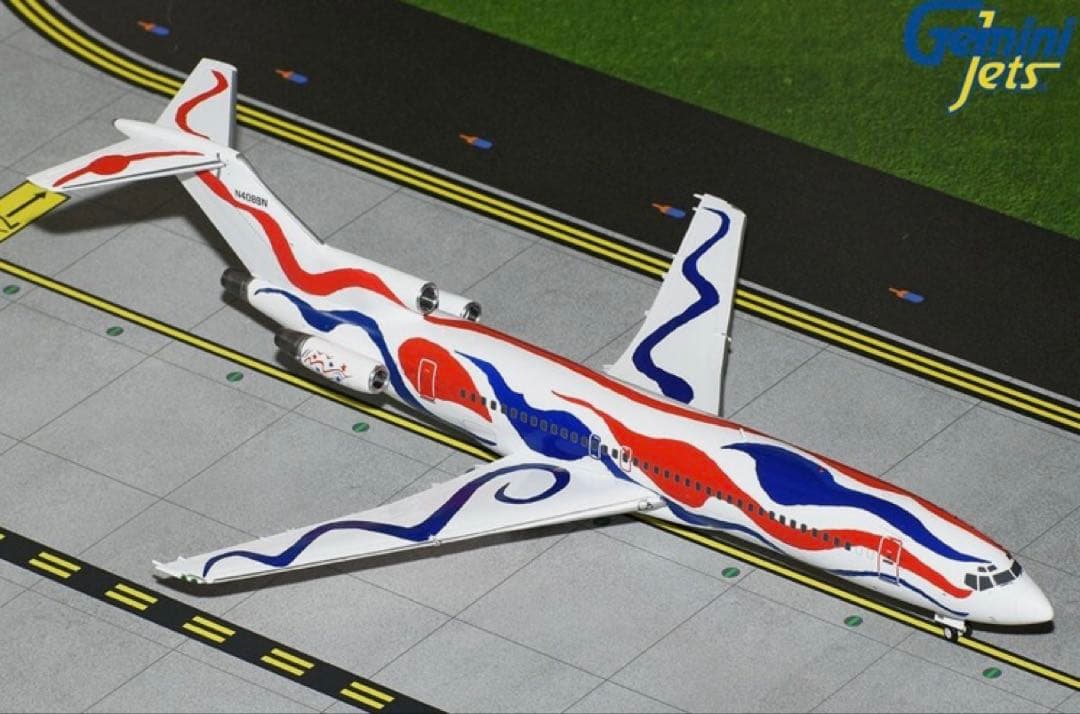 ブラニフ航空 B727-200 アレクサンダーカルダー塗装 G2BNF1220 デザイン界に大きな影響を与えた伝説のエアライン「ブラニフ航空」とは