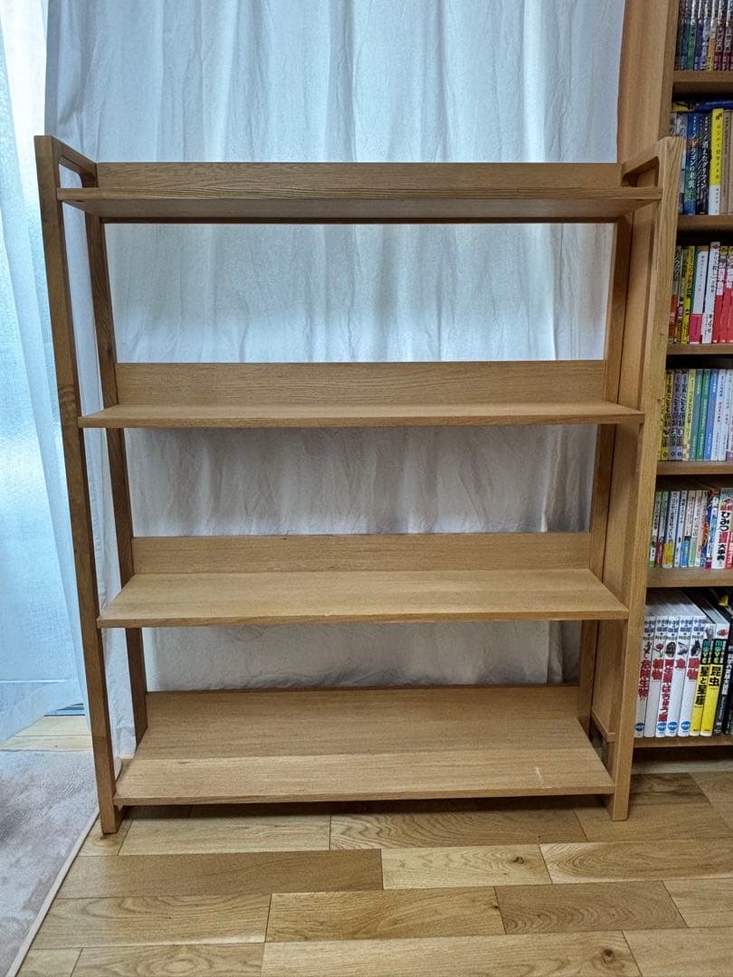 【状態良い】ACTUS アクタス foppish オーク ブックシェルフ