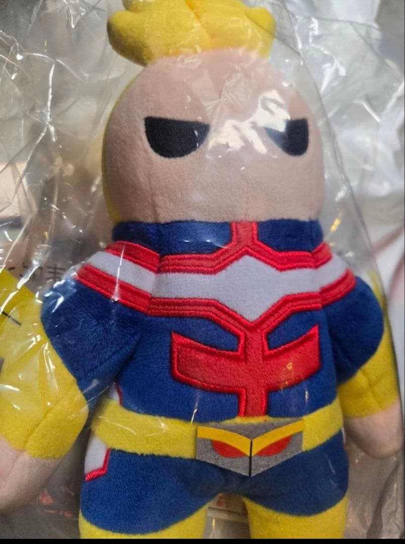 オールマイト ぬいぐるみ 約20cm 紡がれる思い 一番くじ ヒロアカ 紡がれる想い ソフビクチュ＆オールマイト