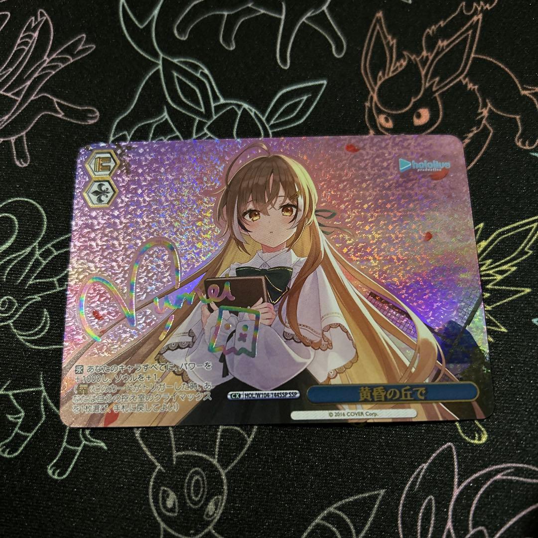 黄昏の丘で ssp ヴァイスシュヴァルツ