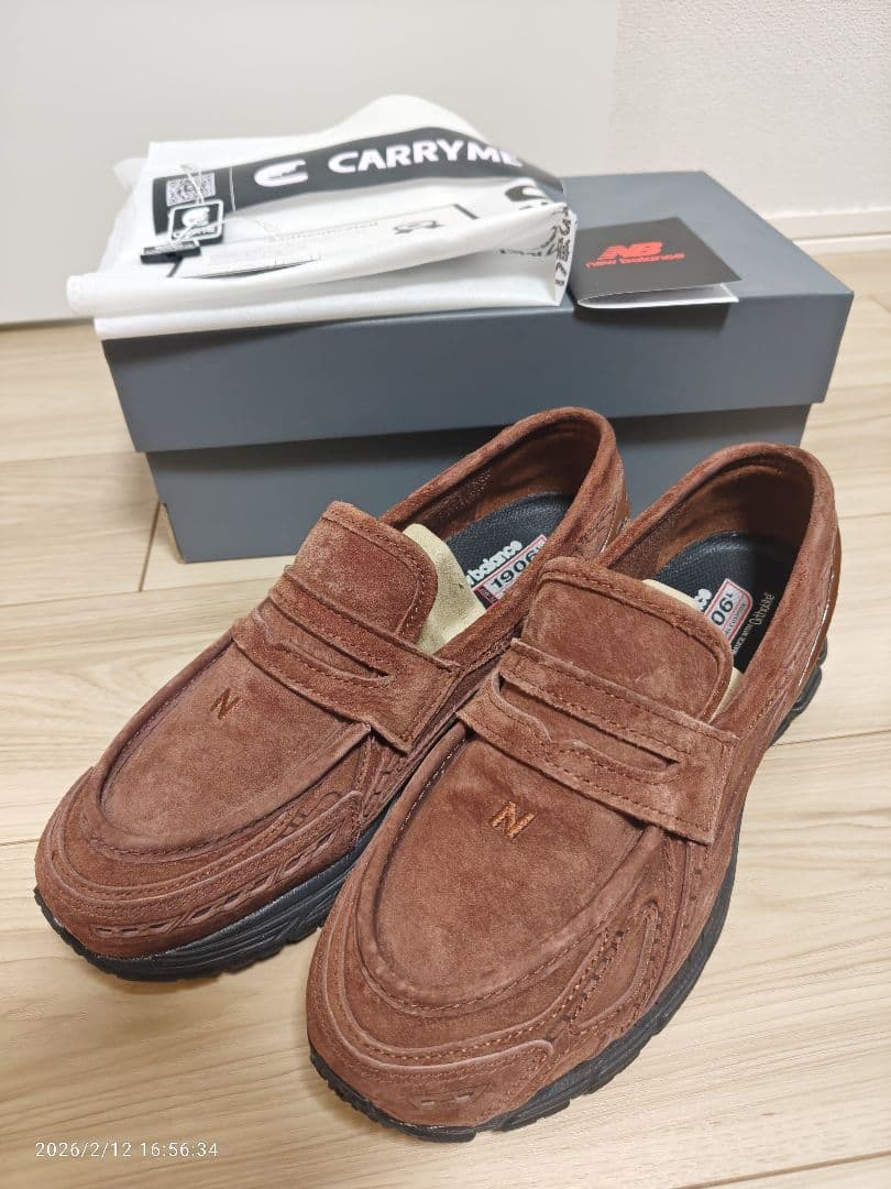 ニューバランス 1906L Rich Oak スウェード ブラウン 26.5cm