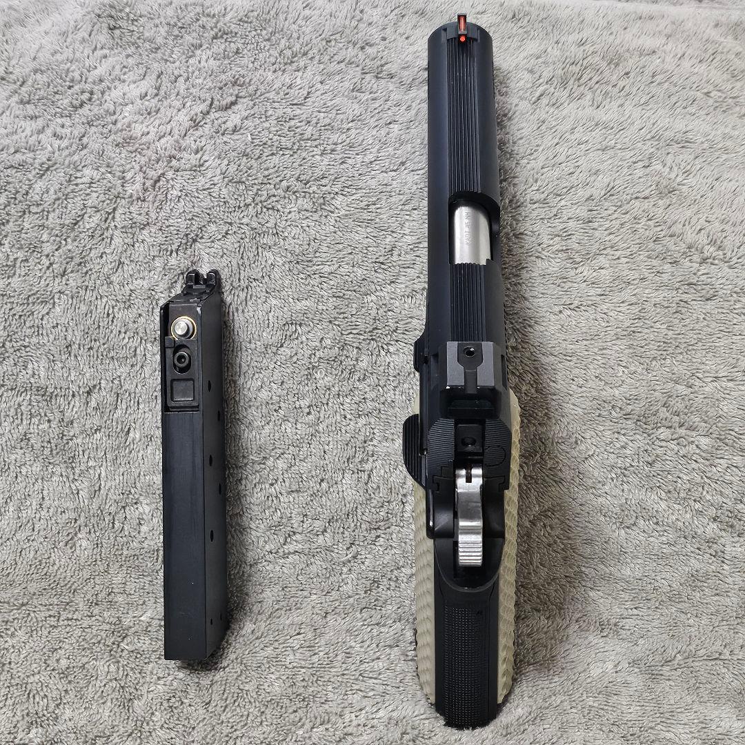 WA 純正HWガスブロ M1911-A1 ノバック・カスタム ファイバーモデル