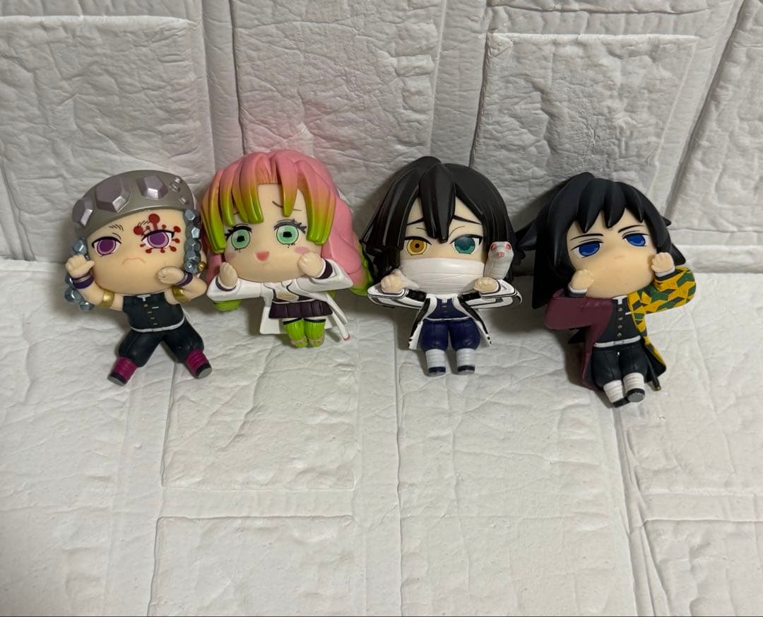 ひっかけフィギュア 冨岡義勇　不死川　甘露寺　宇髄天元　鬼滅の刃 テレビアニメ「鬼滅の刃」より、ちょこっとひっかけフィギュアぷち第2