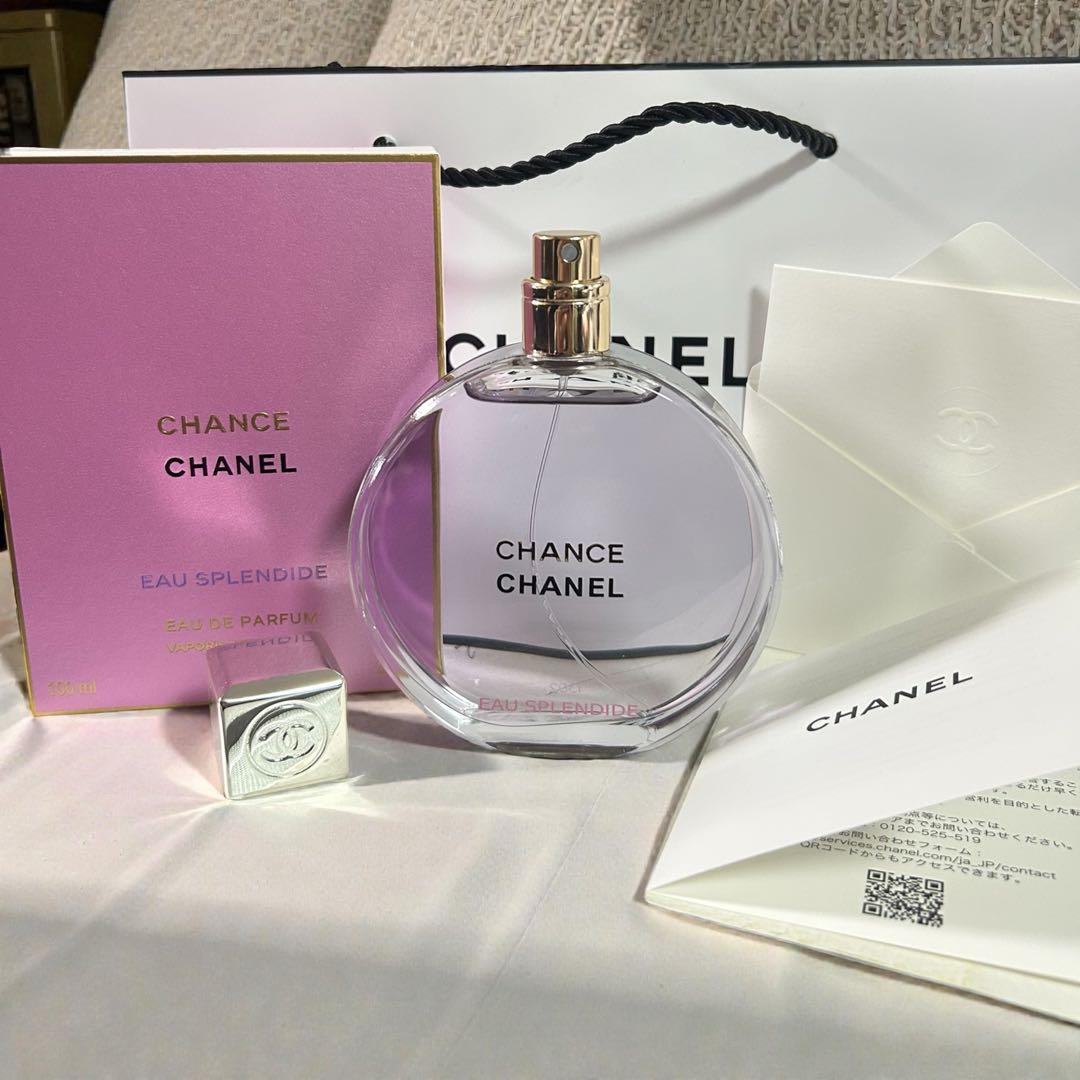 新品・未開封CHANEL チャンス オー スプランディド EDP100ml袋付き