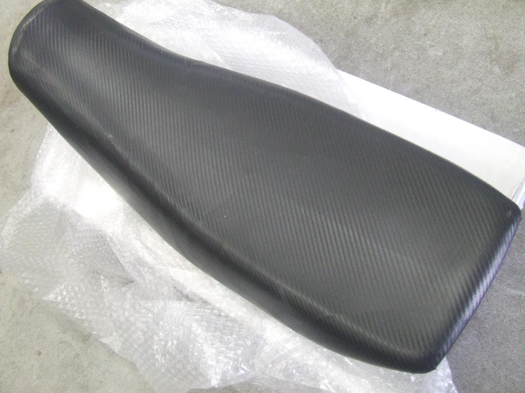 カーボンファイバー 風 バイク シート カワサキ スーパー シェルパKL250G