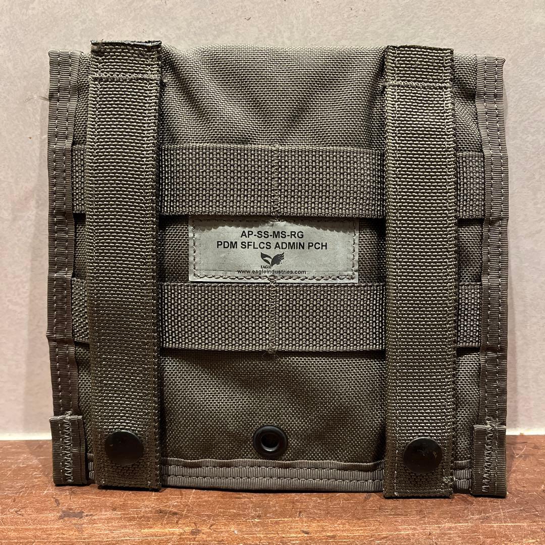 米軍 EAGLE アドミンポーチ PDM SFLCS ADMIN PCH ポーチ 米軍実物 EAGLE アドミンポーチ フラッシュライト マルチカム