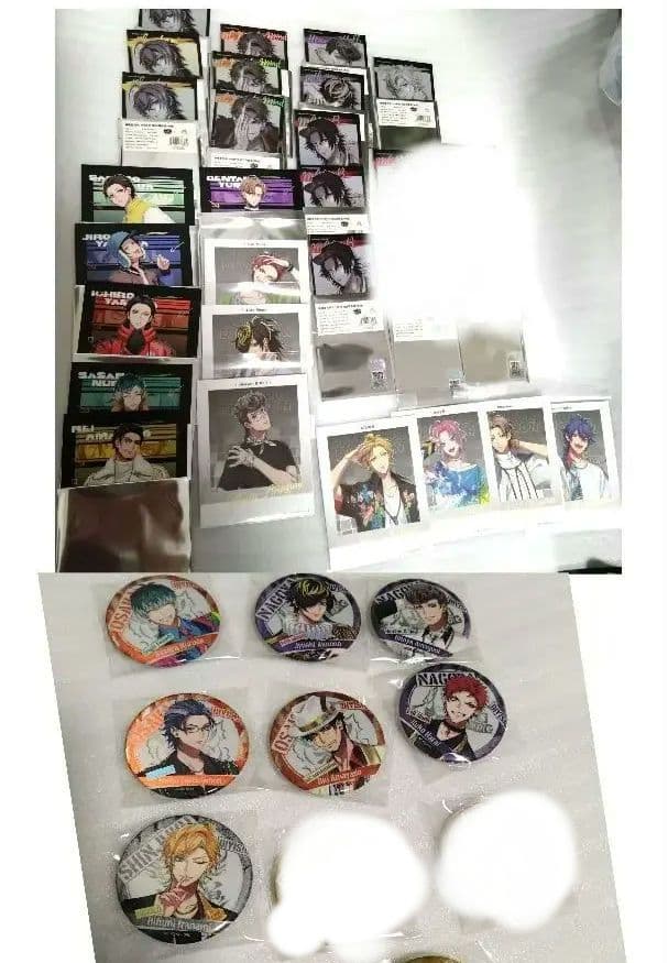 中国カフェ チェキ風カード　ewブロマイド　缶バッジ　バラ売り　ヒプノシスマイク