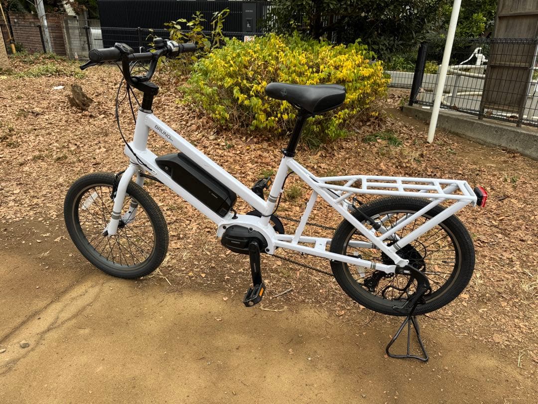 Bruno e-tool 電動アシスト自転車（2021年モデル・ホワイト）要修理 BRUNO e-tool」新登場！大容量バイクパッキングから子乗せまで対応