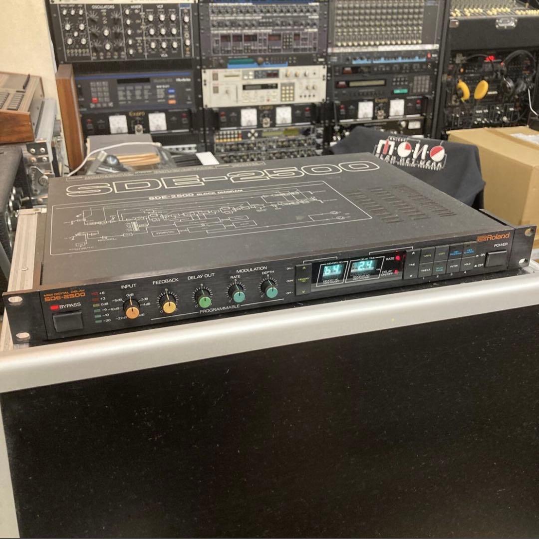 【美品】Roland SDE-2500 ローランド デジタルディレイ ⑦ Amazon | ◇Roland◇Digital DELAY SDE-2500◇デジタル・ディレイ