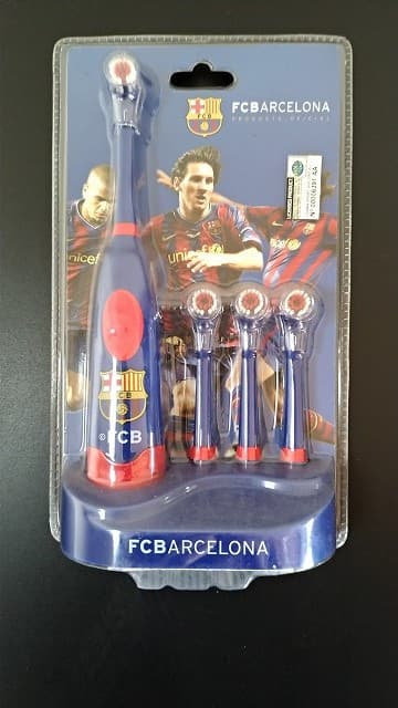 【日本未入荷】電動歯ブラシ　FCバルセロナ