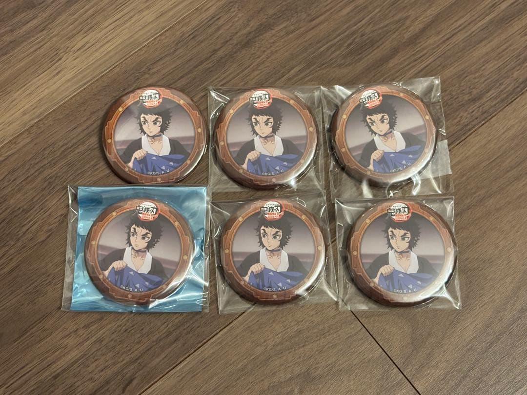 鬼滅の刃　無限城編第一章　ランダム缶バッジ　獪岳 6個セット 受注生産(2次)】劇場版「鬼滅の刃」無限城編 第1章 コラボカフェ 第二