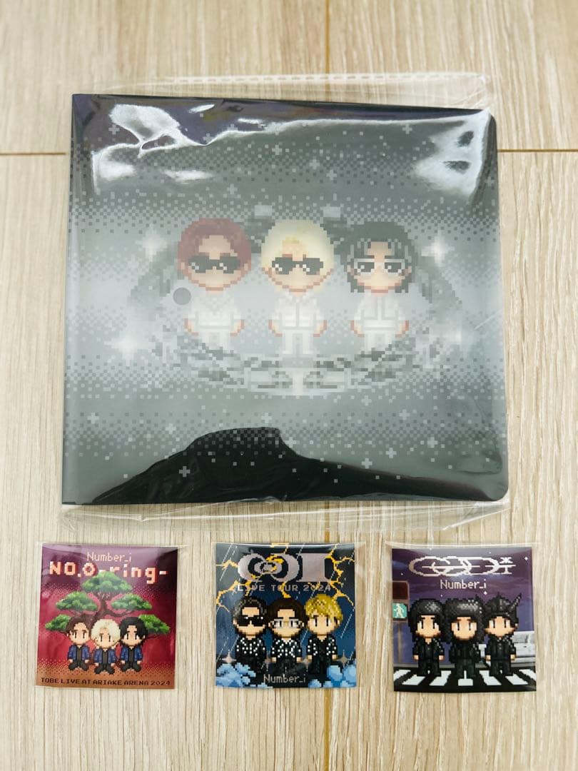 Number_i CD特典 ファイル＆ステッカーシール 4点セット - メルカリ