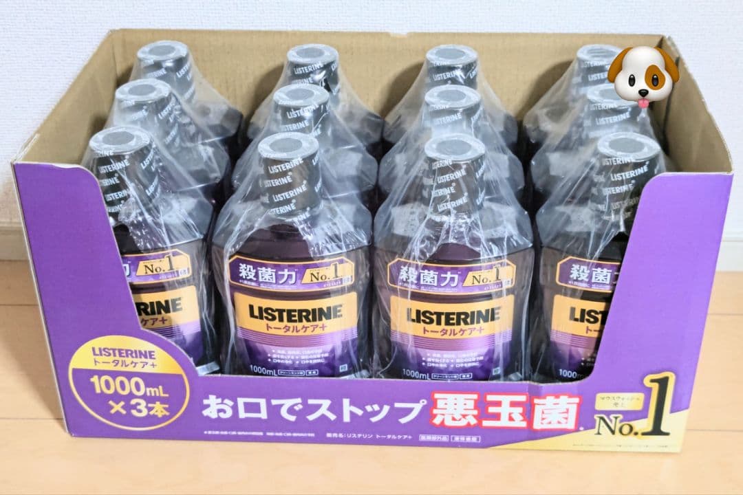 リステリン トータルケアPLUS+ 1,000mL×12本セット