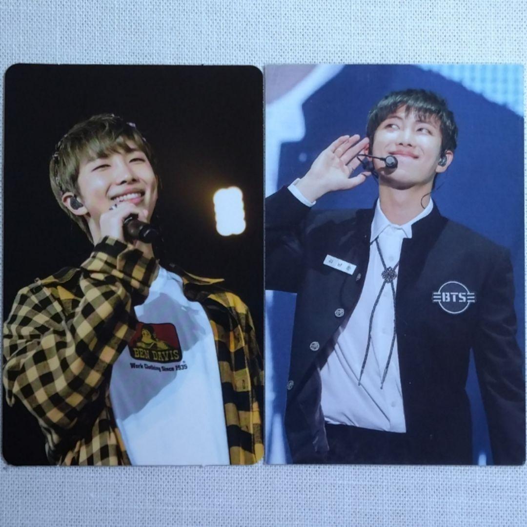 BTS 君に届く DVD 会場限定 予約特典 RM トレカ セット BTS 君に届く 会場限定 DVD 特典 トレカ 2枚 ユンギ - メルカリ
