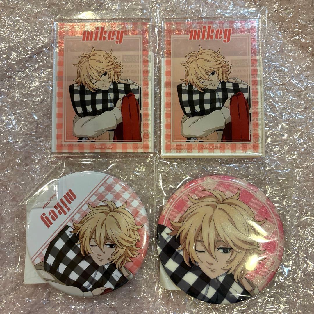 d*9様 東京リベンジャーズ　おうち時間　佐野万次郎　缶バッジ アクリルカード ONKYO DIRECT｜「東京リベンジャーズ」描き下ろしイラスト 缶バッジ