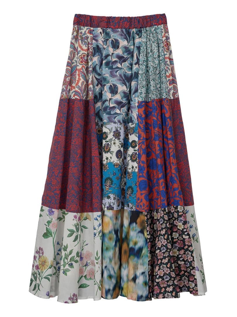 AMERI VINTAGE LIBERTY PATCHWORK SKIRT - メルカリ