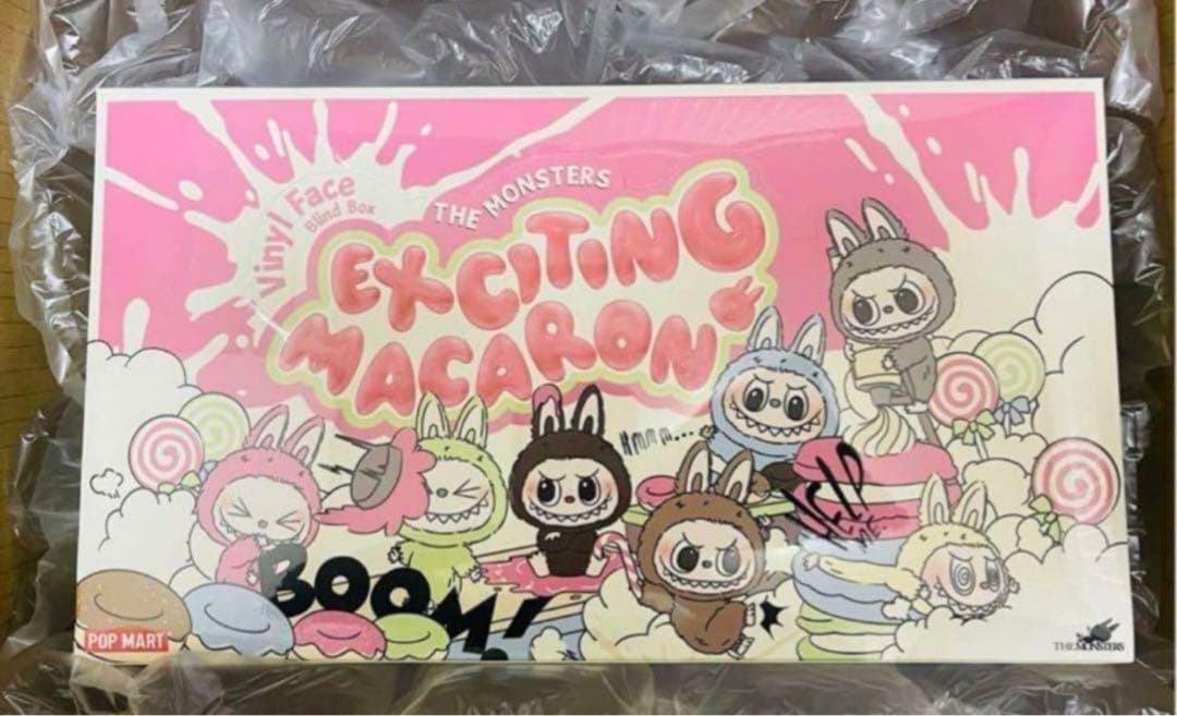 POPMART LABUBU ぬいぐるみシリーズ マカロン アソートボックス
