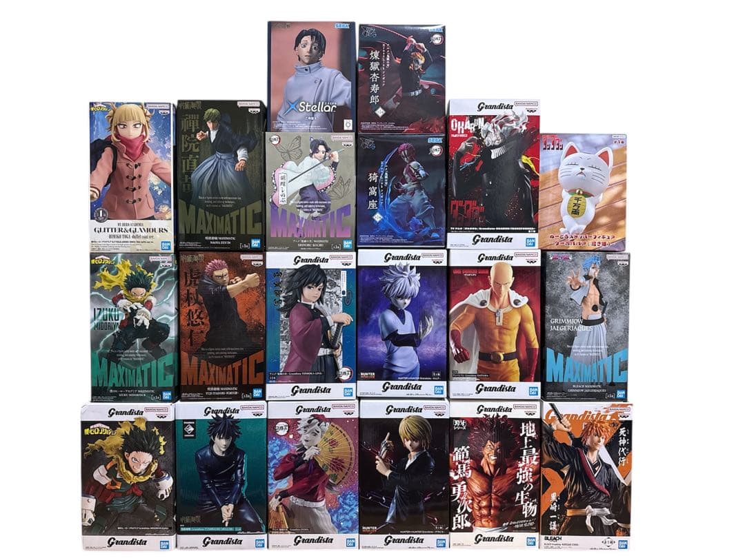 【新品未開封】Grandista 他 フィギュア 20点セット まとめ売り Grandista 他 プライズ フィギュア まとめ売り セット 8体 - メルカリ