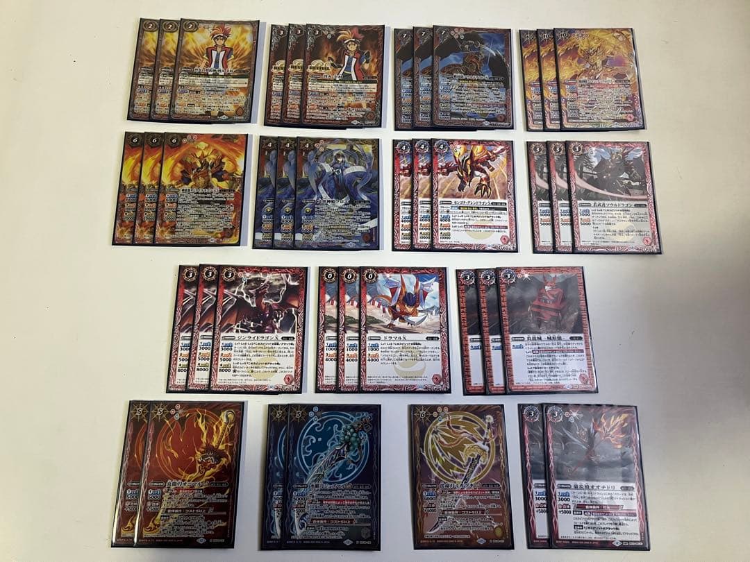 烈火　ソウルドラゴン　クロエ　デッキ　差し替えパーツ入り