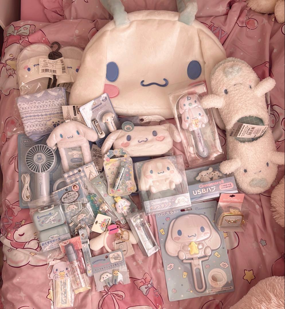 新品未使用未開封】サンリオ シナモロール大量グッズ まとめ売り