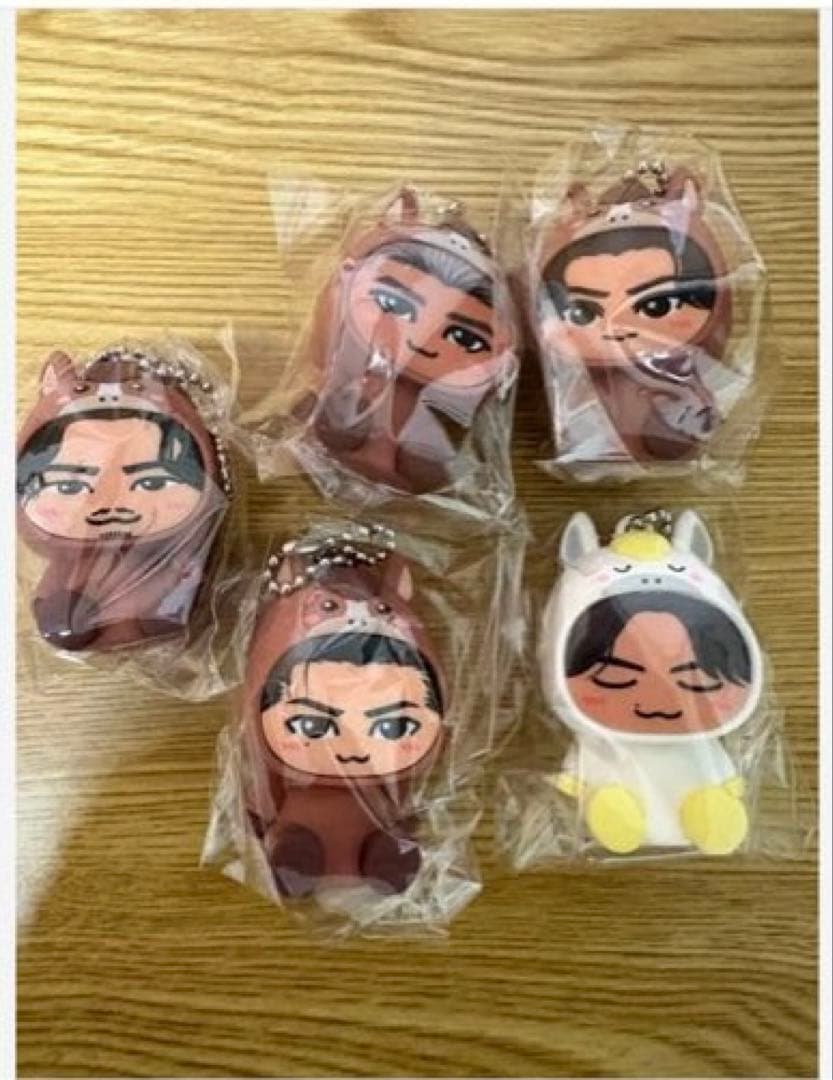 NEW YEAR 2026 着ぐるみキーホルダー/3JSB 完全未使用品 ５点 EXILE TRIBE STATION ONLINE STORE｜NEW YEAR 2026 着ぐるみ