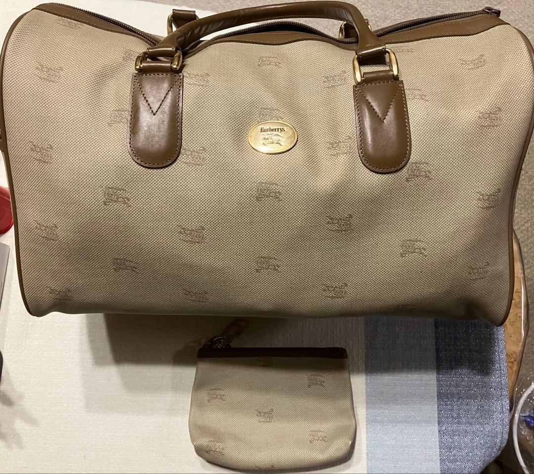 Burberry バーバリー　ボストンバック　ポーチセット BURBERRY ボストンバッグ・ポーチセット