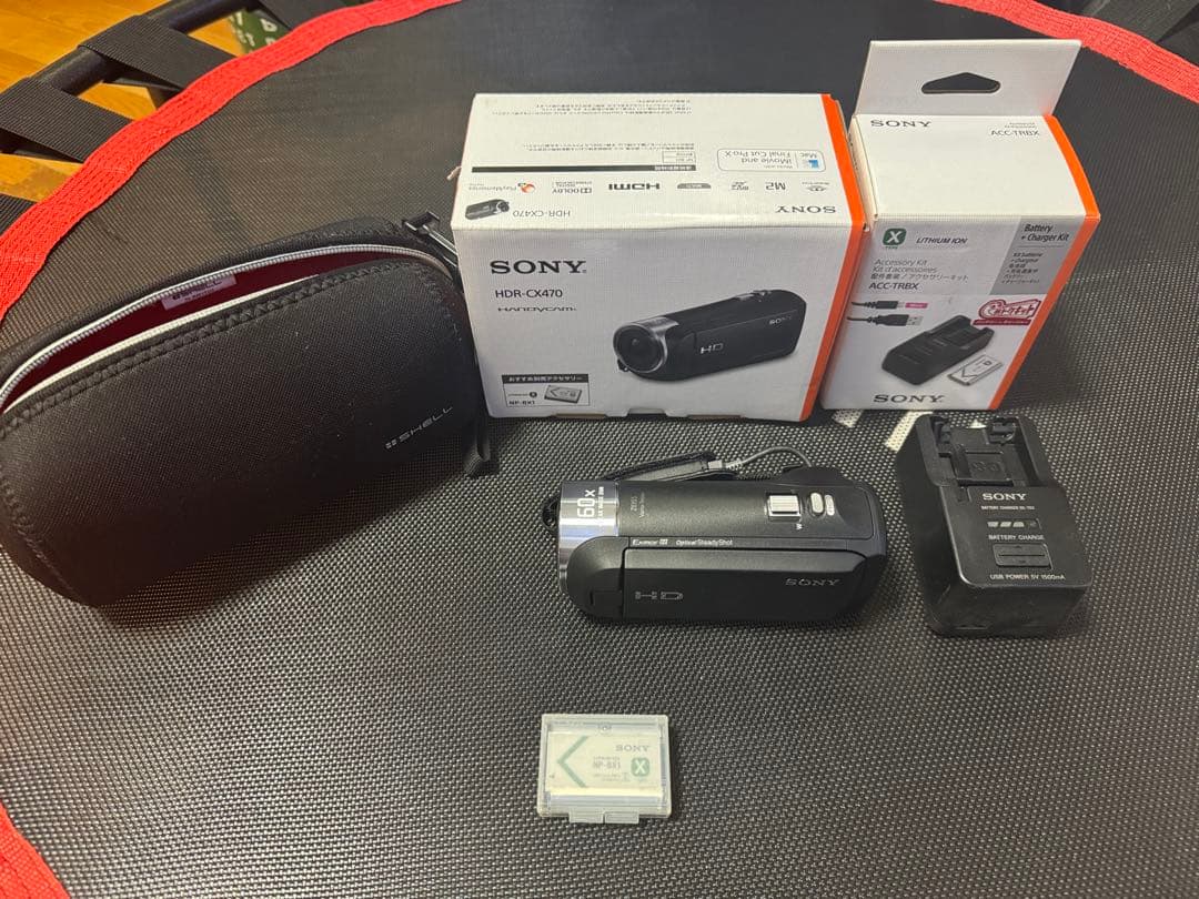 SONY HDR-CX470 ビデオカメラ ブラック