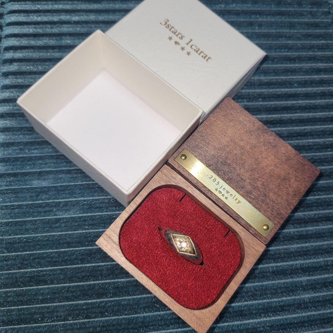 203Jewelry　リング　コンビネーションダイヤリング