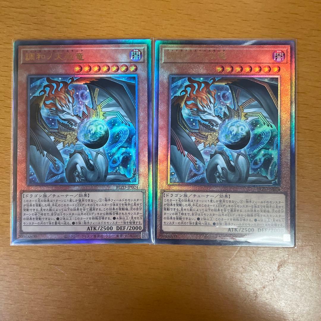 調和ノ天救竜 BLZD-JP024　レリーフ 2枚 調和ノ天救竜【レリーフ】{BLZD-JP024}《モンスター》